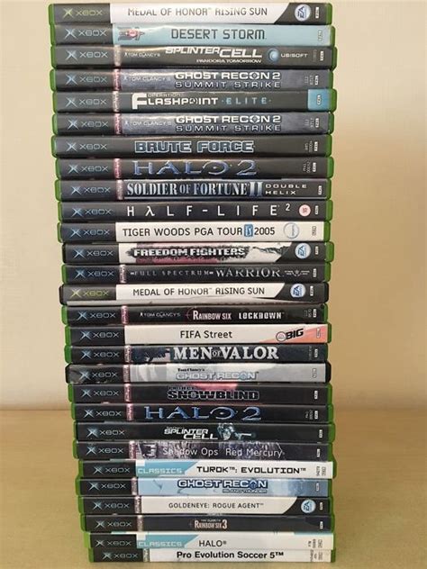 28 Original Xbox Games Including Rare Games And Huge Titles