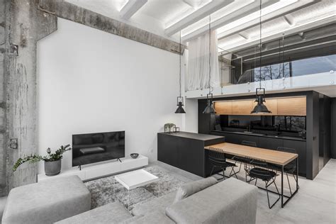 Minimalistic Industrial Loft Idwhite Archello