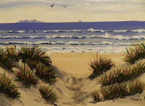 Path Through The Sand Dunes Online Art Gallery People Art Paintings