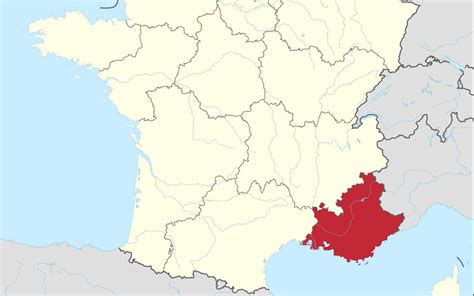 Cartina Della Provenza Francia Cartina Italia