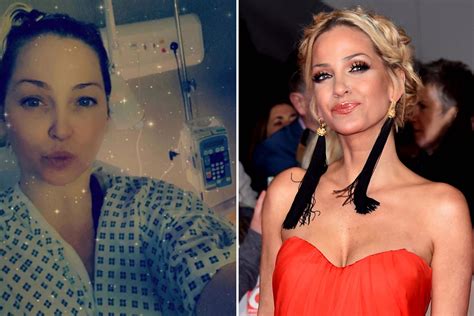sarah harding s tumours shrink as cancer treatment moves in the right direction the irish sun