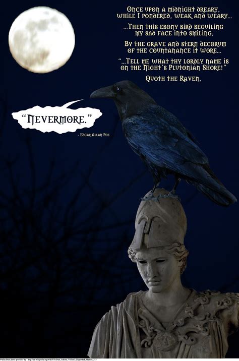 Once upon a midnight dreary, while i pondered, weak and weary, over many a quaint and curious volume of forgotten lore— while i nodded, nearly napping, suddenly there came a tapping, as of some one gently rapping, rapping at my chamber door. Quotes From The Raven. QuotesGram
