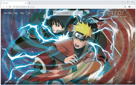 Naruto And Sasuke Vs Momoshiki Live Wallpaper Bakaninime