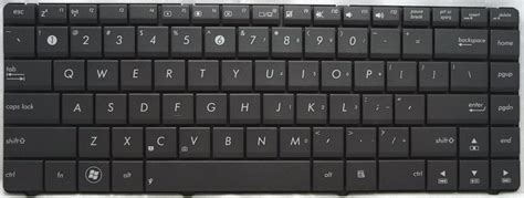 Laptop Keyboard Keys Asus N Series N43j Regular Keyboard Keys