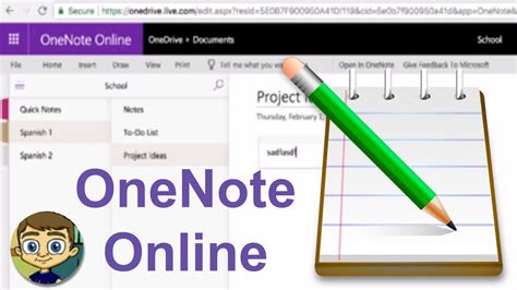 Beginners Guide To Microsoft Onenote Online Youtube