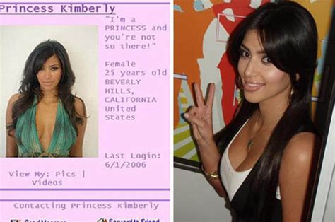 Kim Kardashians Old Myspace Has Been Uncovered And Its Amazing