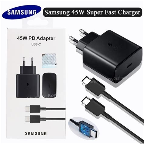 Original 45w Usb C Super Adaptive Fast Charge Charger Ep Ta845 For