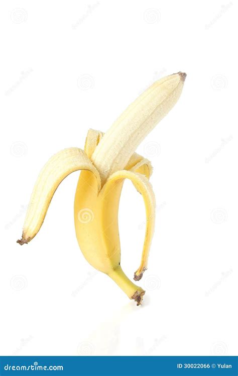 Peeled Banana Stock Photo Image Of Gourmet Organic 30022066