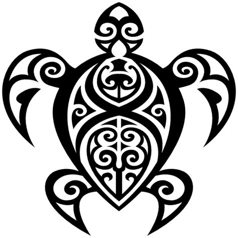 Hawaiian Tribal Turtle Sticker