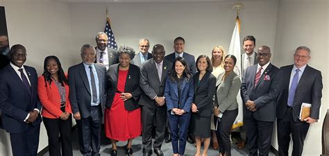 caricom caucus of ambassadors in washington d c meets with officials of the united states