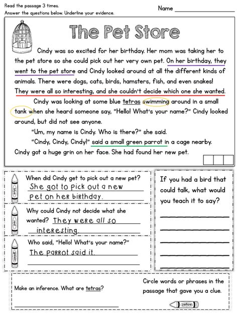 When you figure out what someone means, you are making an inference. Classroom Freebies Too: Find the Evidence Reading Comprehension Passages