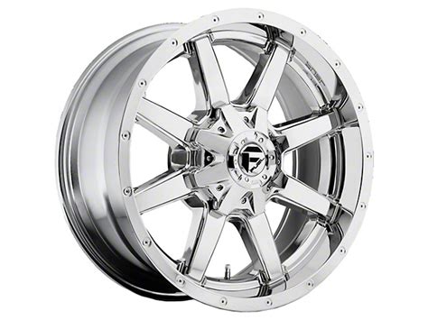 Fuel Wheels Silverado 3500 Maverick Chrome 8 Lug Wheel 18x9 1mm