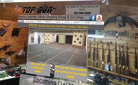 Gun Ranges 6 Spots For Firearms And Pistol Practice In Maine