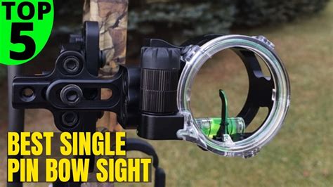 Top Best Single Pin Bow Sights In Buying Guide Reviews Youtube
