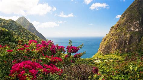 Head Over Heels In St Lucia Northern Ireland Travel Magazine Pitons St Lucia Hd Wallpaper