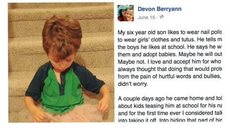 Mom Defends Son Who Wears Tutus And Nail Polish Shows Him Acceptance Respect Women