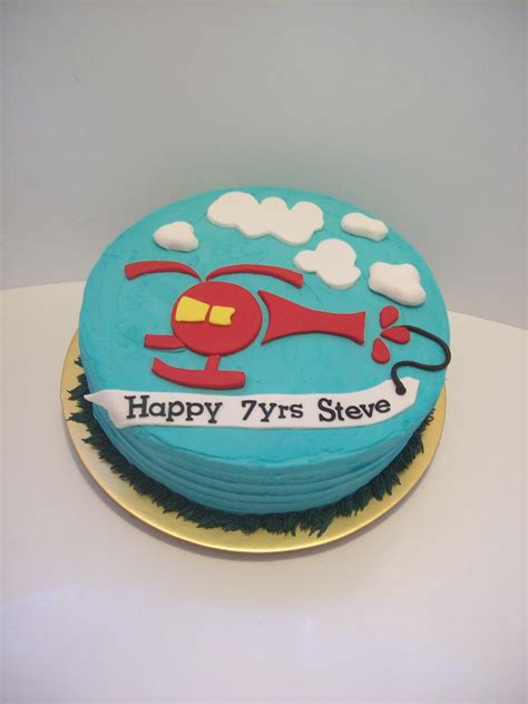 Helicopter Cake 199 10 Inch Temptation Cakes Temptation Cakes