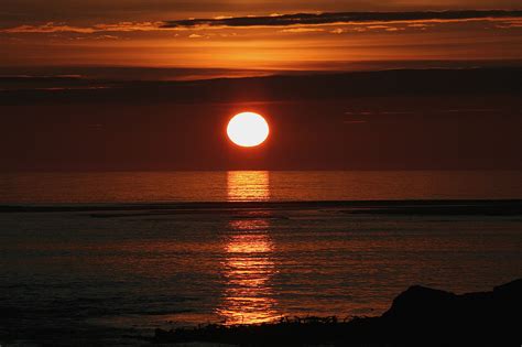 Atlantic Ocean Sunset At Howmore Atlantic Ocean Sunset At Flickr
