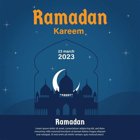Ramadan Kareem Creative Ads For Social Media Banner Poster