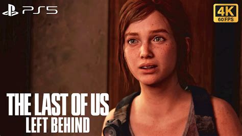 The Last Of Us Left Behind 100 Walkthrough Ps5 4k60 Gameplay Full Game Youtube