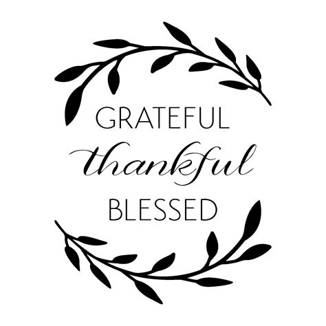 In This House We Are Grateful Thankful And Blessed Quote Decals