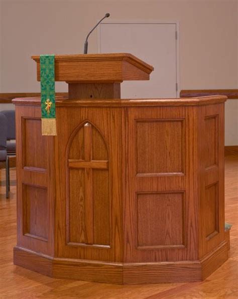 Church Wood Pulpit Podium Lectern Custom No 1 Podiums