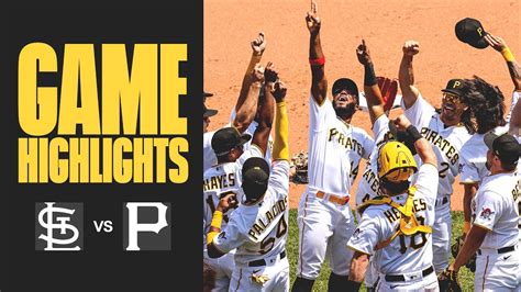 Pirates Sweep Cardinals In Fifth Straight Win Cardinals Vs Pirates