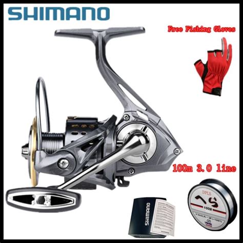 Calculate 2023 Original SHIMANO New Spinning Fishing Reel Ultralight
