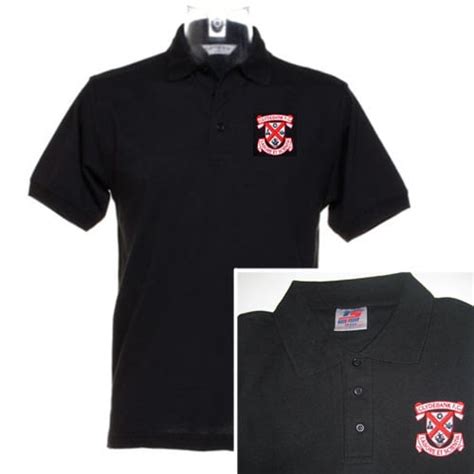 Polo Shirt Black Clydebank Football Club