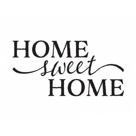 Home Sweet Home Vinyl Wall Decal By Wild Eyes Signs Art Entry Way