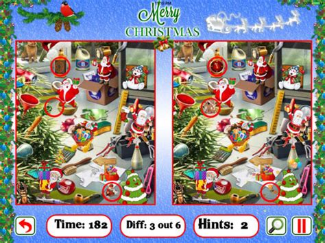 App Shopper Christmas Find The Difference Spot The Difference Games