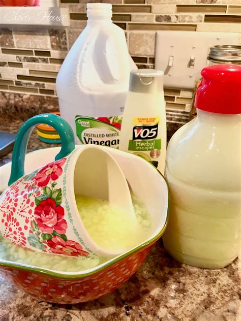 Clover House Homemade Fabric Softener