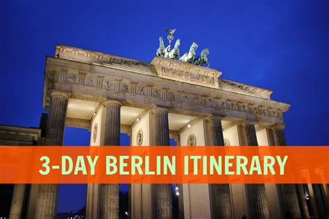 3 Day Berlin Itinerary How To Spend 3 Days In Berlin Germany