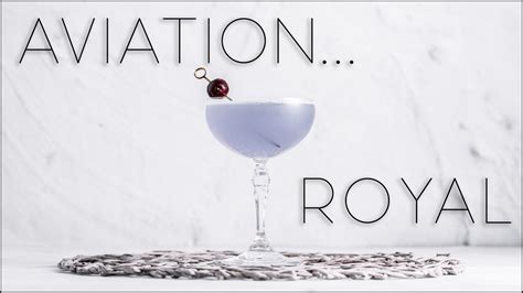 How To Make A Royal Aviation Cocktail Easy Gin Cocktail Recipe Youtube