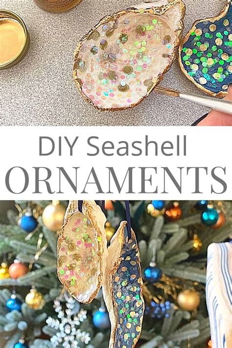DIY Seashell Christmas Ornaments Chatfield Court