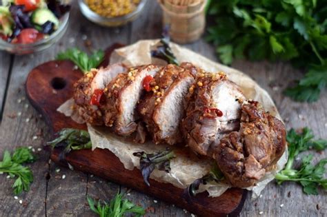 There are so many great options for side dishes for pork tenderloin. Spicy Pork Tenderloin recipe