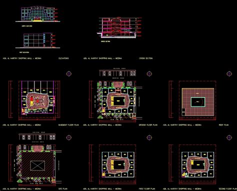 Mall Dwg Detail For Autocad Designs Cad