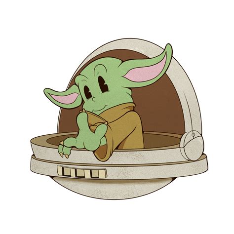 Baby Yoda Stickers Welcome To King Puddins Art Page