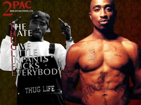 42 2pac Thug Life Wallpaper