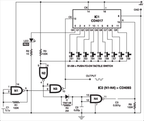 Pulse Generator Detailed Circuit Diagram Available