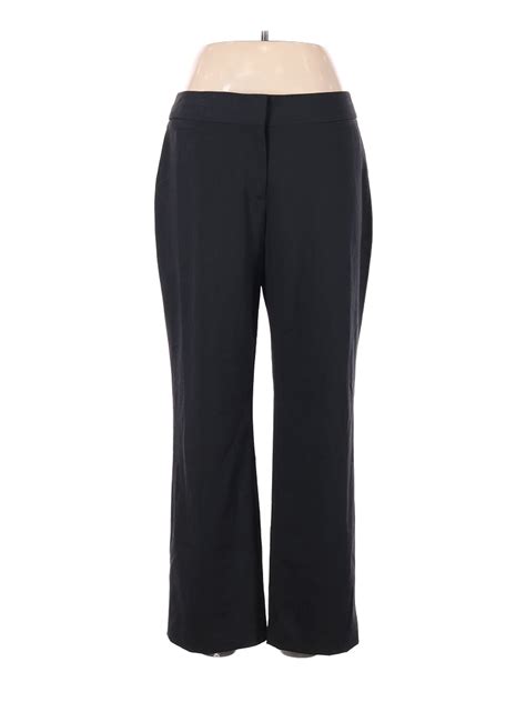 Liz Claiborne Women Black Dress Pants 12 Petites Ebay