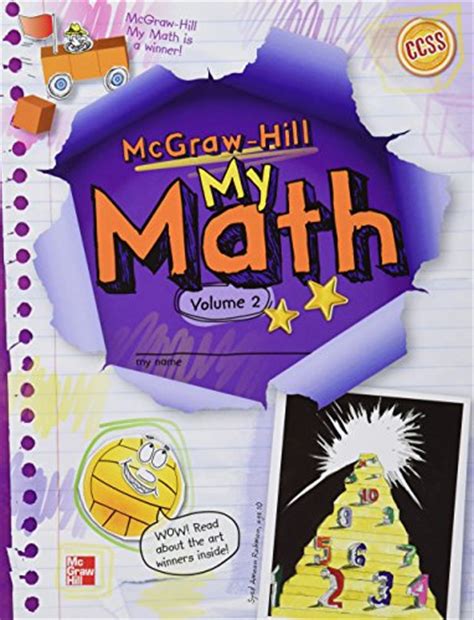 9780021161966 Mcgraw Hill My Math Vol 2 Grade 5 Elementary Math