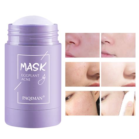 Green Tea Purifying Clay Stick Mask, Deep Cleansing Moisturizing Anti