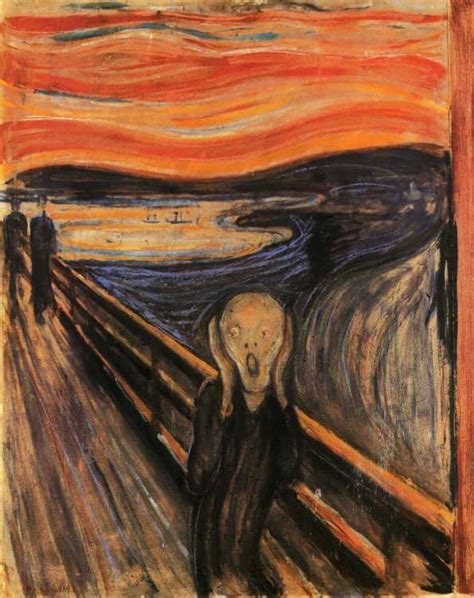 The Scream 1893 By Edvard Munch