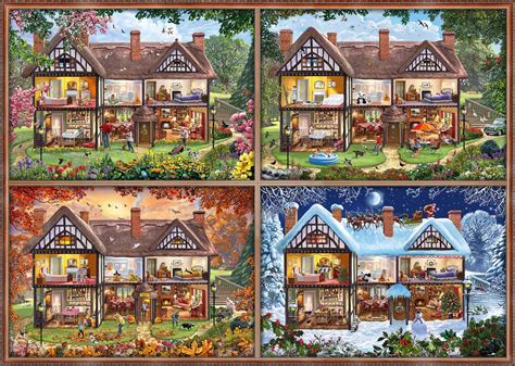 Schmidt House Of Four Seasons Jigsaw Puzzle 2000 Pieces Pdk
