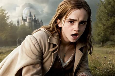 Dopamine Girl Emma Watson As Hermione Granger In Sexy Christmas My XXX Hot Girl