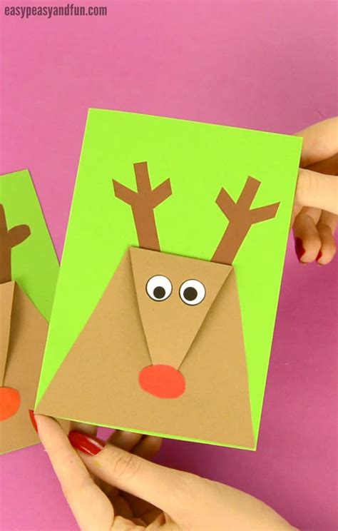 Start with a few cards. Christmas Cards Kids Can Make: 10 More Ideas! | Letters from Santa BlogLetters from Santa Blog