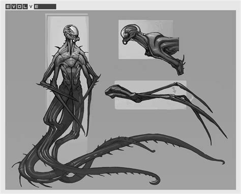 Wraith 03 By Stephen 0akley On Deviantart Alien Concept Art Monster