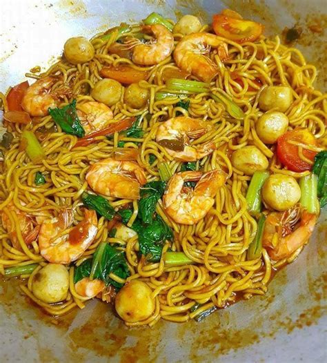 Kalau nak dijadikan juadah berbuka nie pun tak menjadi masalah, boleh jer. Mee Goreng Basah Resepi - sang-hook
