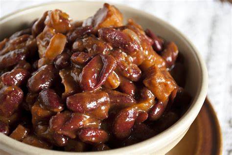 Add the finely diced onion, garlic and brandy (be careful) to the pan, let flame the brandy a minute or two; Summer Cookout Baked Bean Recipes | Randall Beans